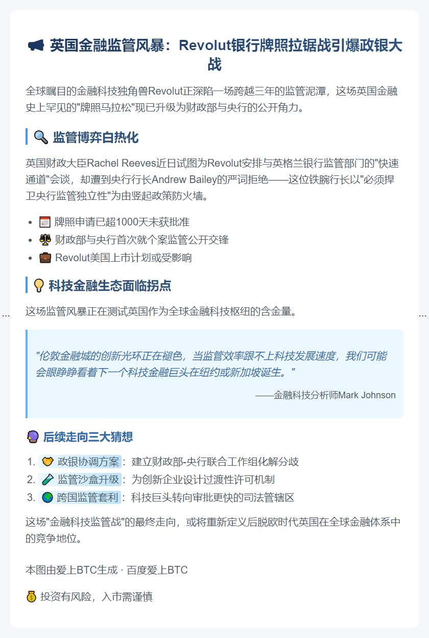 Revolut 英国银行牌照审批遇阻