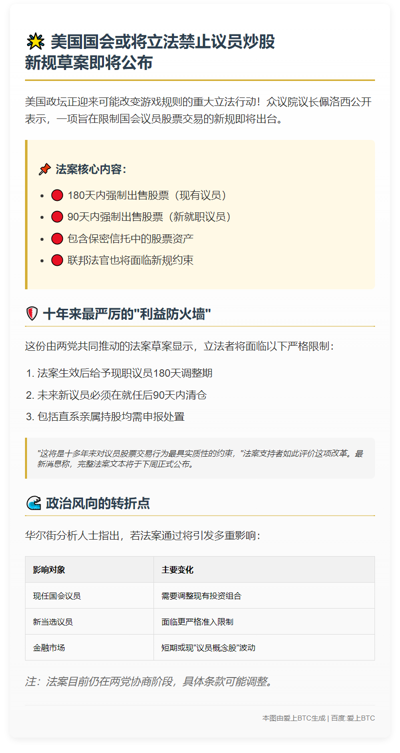 国会议员支持禁股票交易