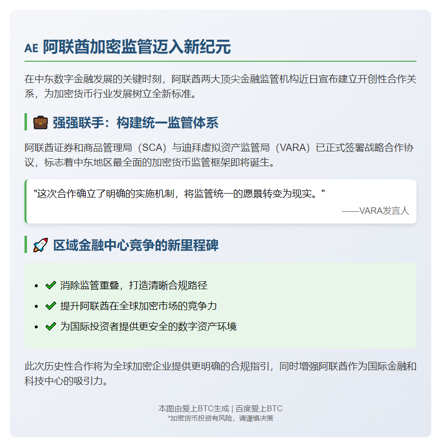 迪拜与阿联酋协调加密框架