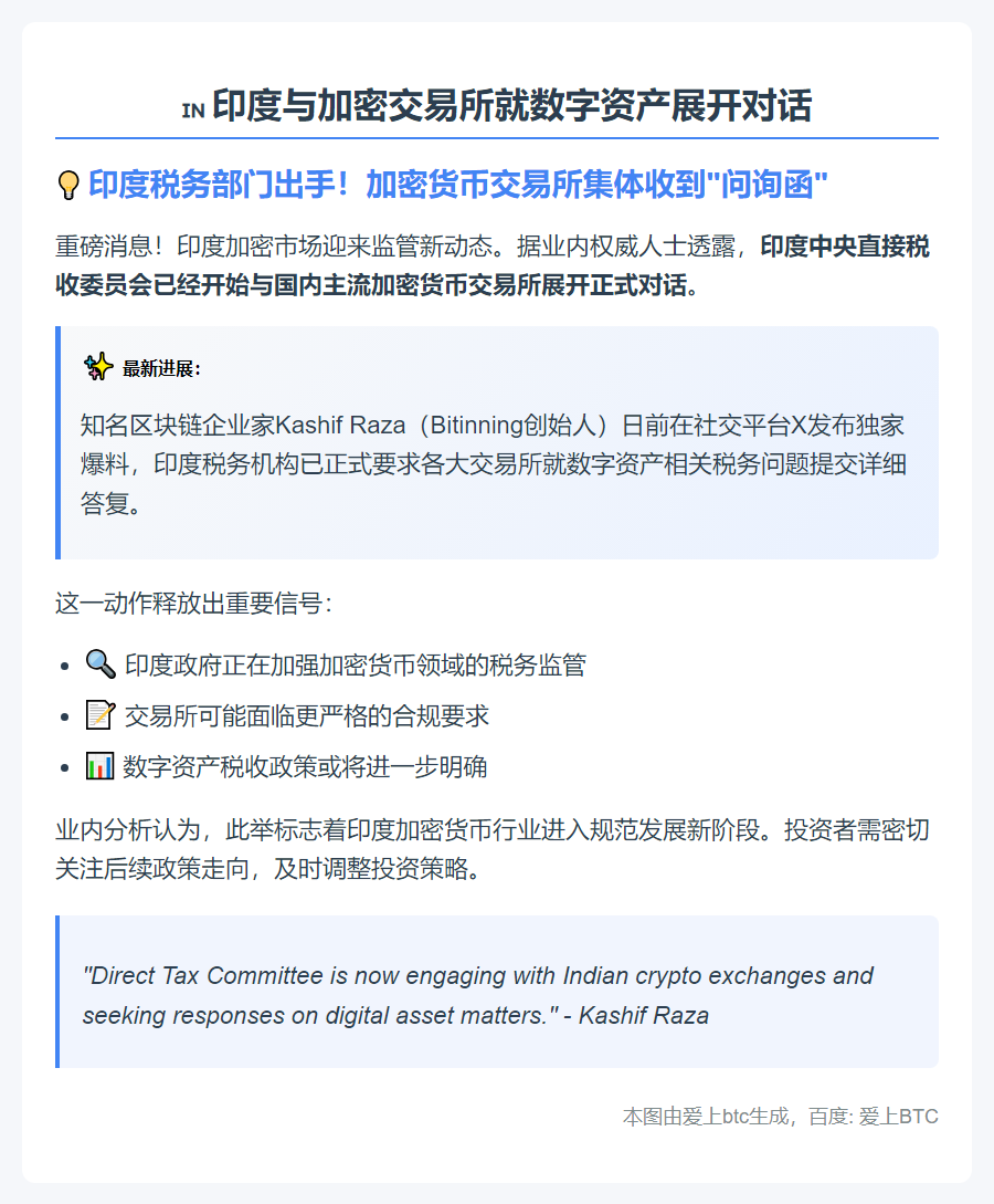 印度与加密交易所就数字资产展开对话