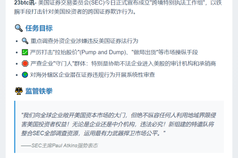 SEC严打跨境投资欺诈