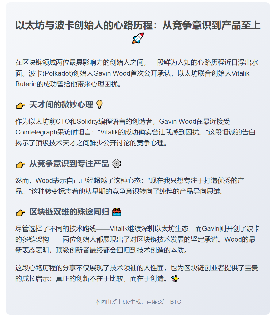 Gavin Wood：从困扰到专注 打造卓越产品