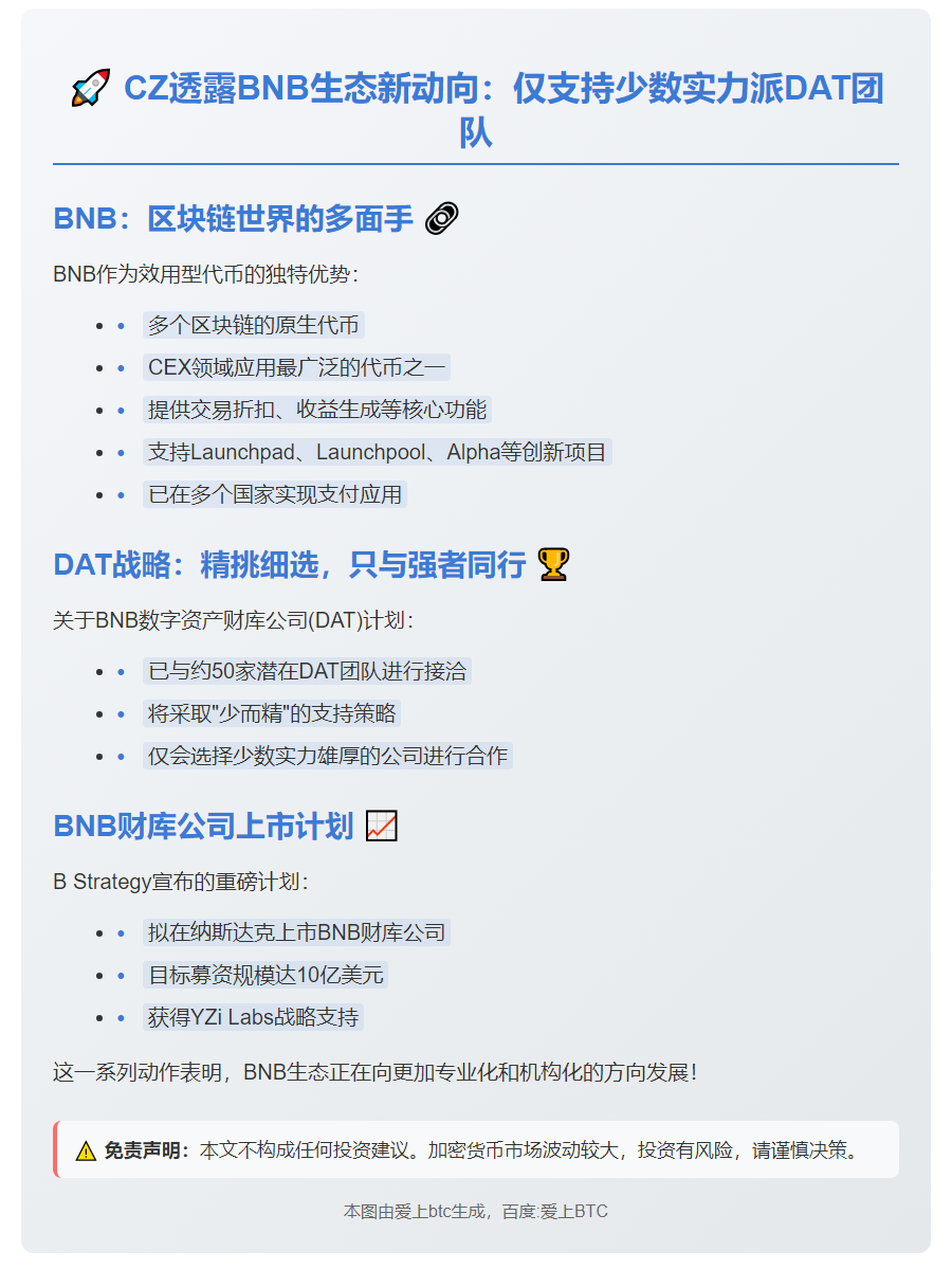 CZ：接洽50家DAT团队，仅支持少数实力公司