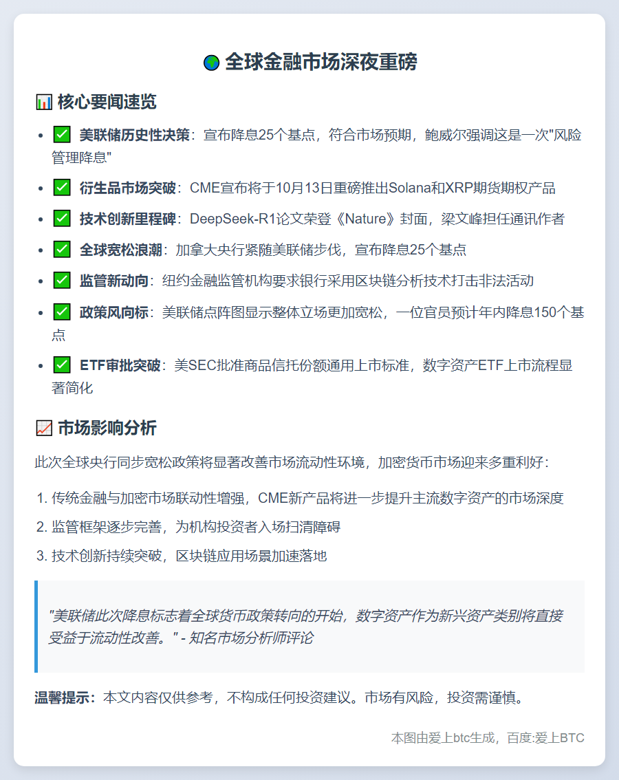 9月18日隔夜要闻速览