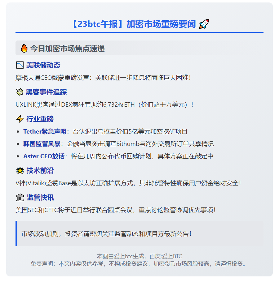 23btc午报 | 9月23日午间要闻