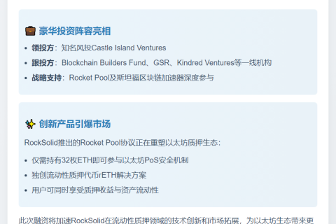 RockSolid获280万美元Pre-Seed融资