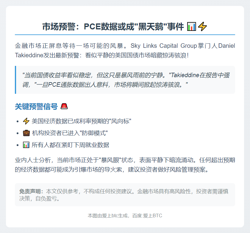 PCE数据偏离预期或致市场巨震