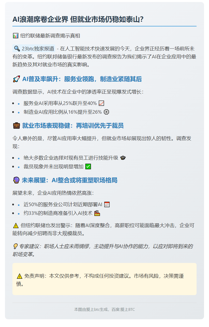 AI对就业影响有限