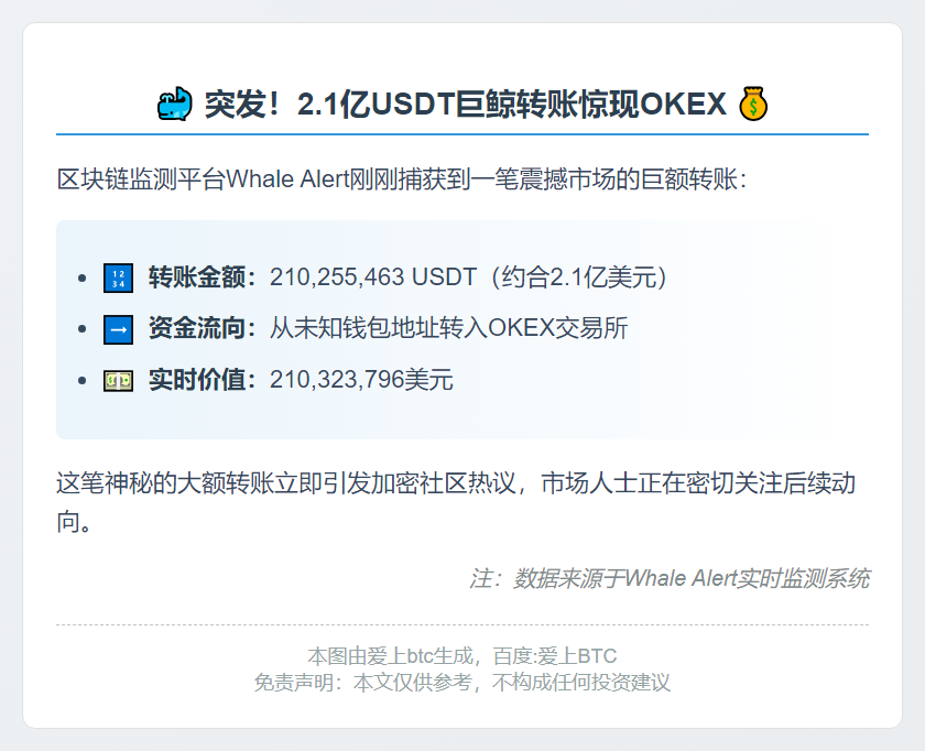 巨量USDT突转OKEX