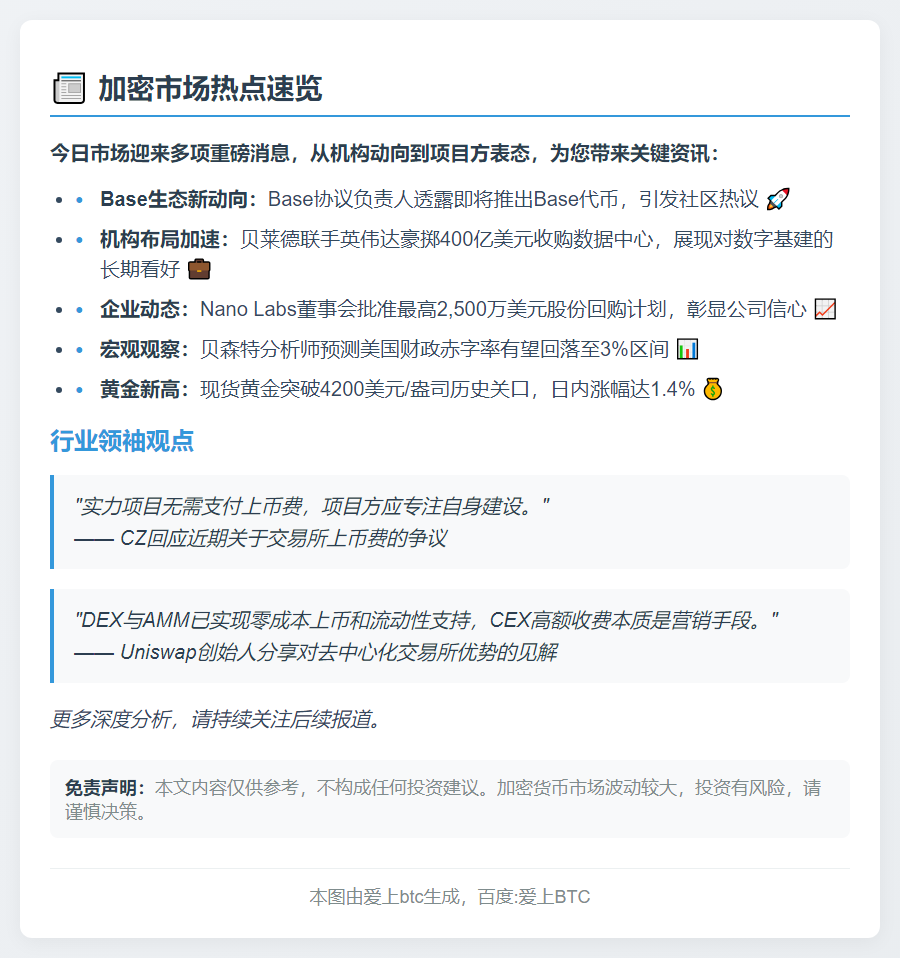 23btc晚报 | 10月15日要闻速览