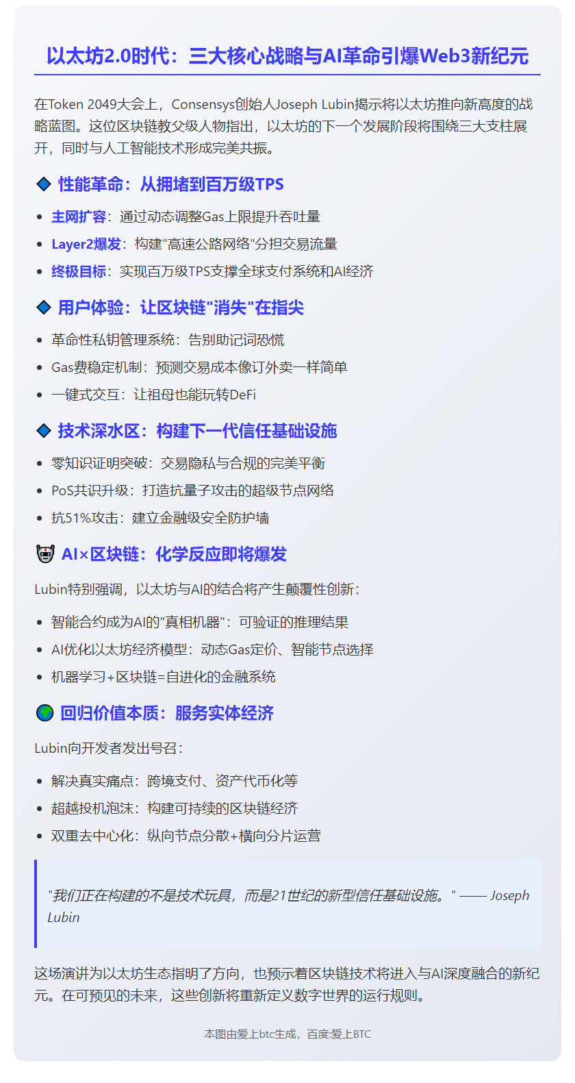 以太坊未来聚焦三大核心与AI融合