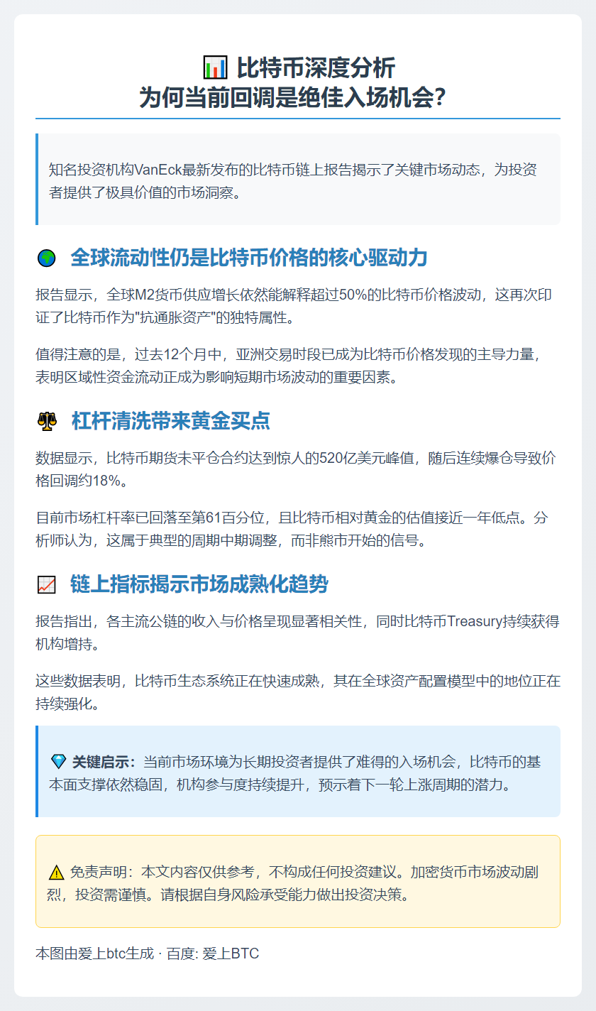 比特币回调是周期性调整 流动性主导价格