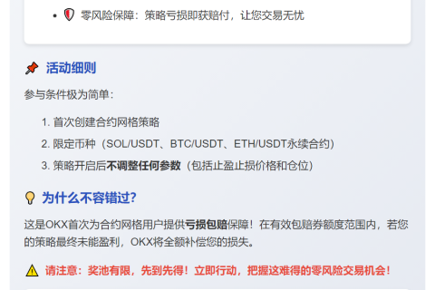 OKX合约网格包赔狂欢季