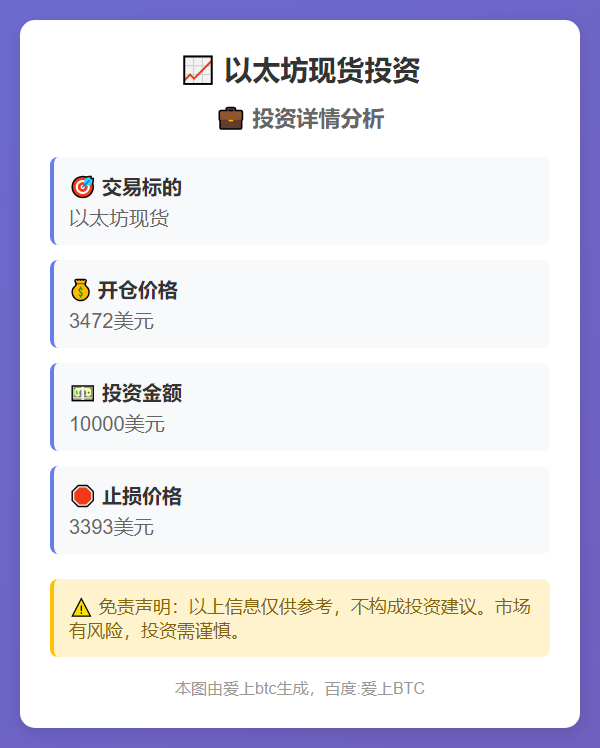 以太坊现货投资