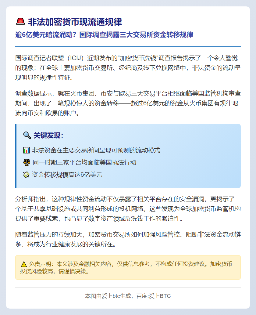 非法加密货币现流通规律