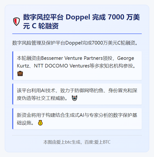 数字风控平台 Doppel 完成 7000 万美元 C 轮融