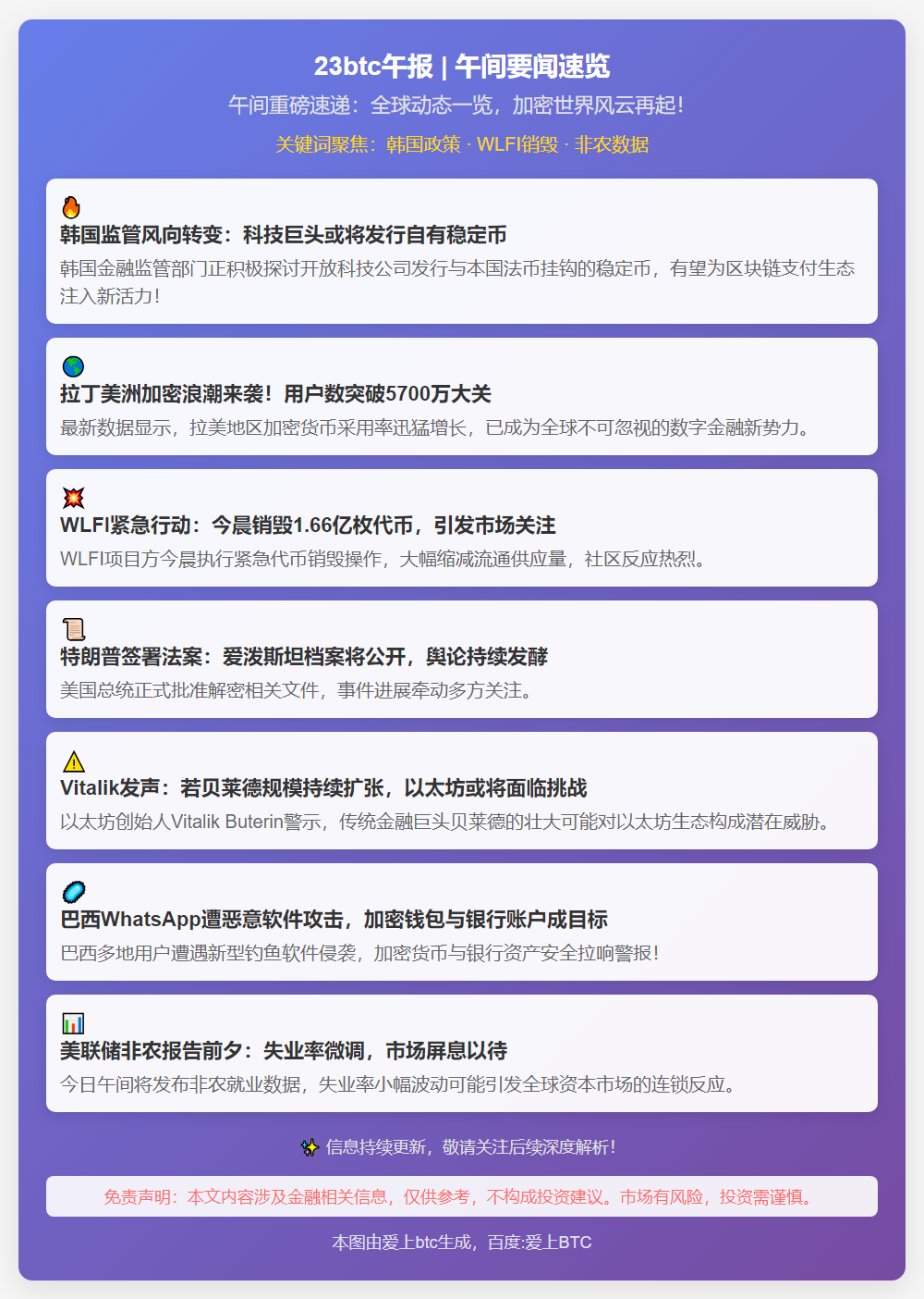 23btc午报 | 11月20日午间要闻速览