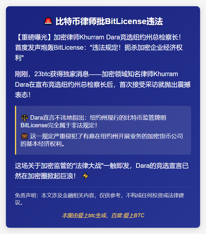 比特币律师批BitLicense违法