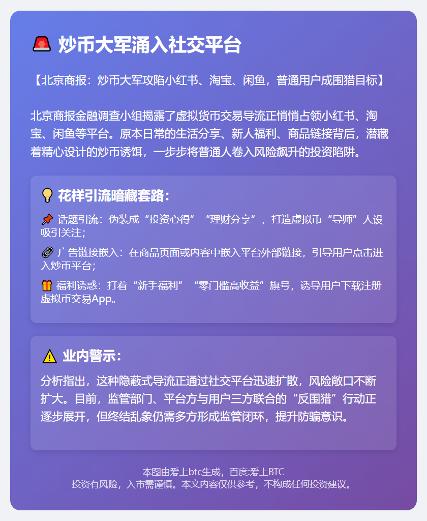 炒币大军涌入社交平台