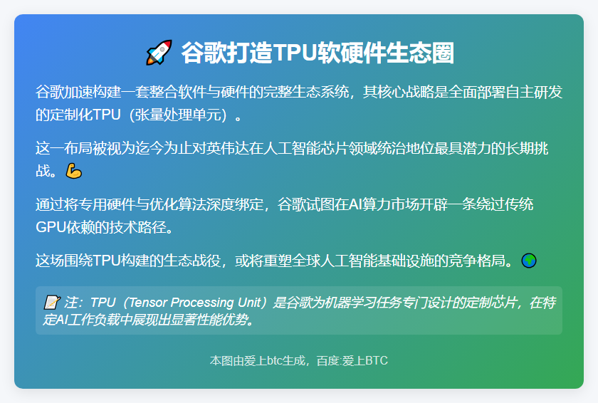 谷歌打造TPU软硬件生态圈