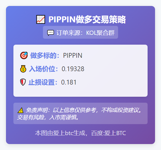 PIPPIN做多