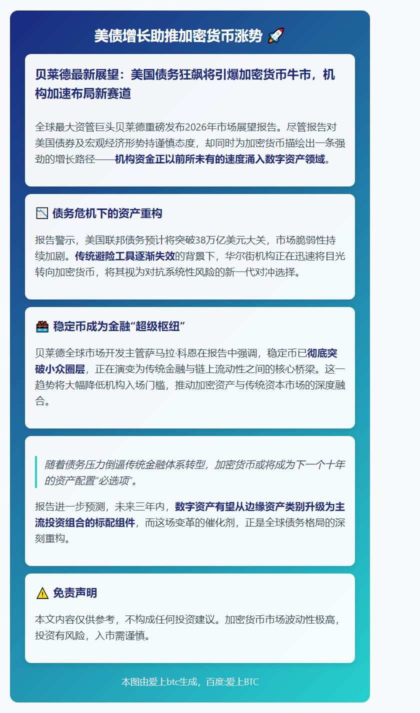 美债增长助推加密货币涨势