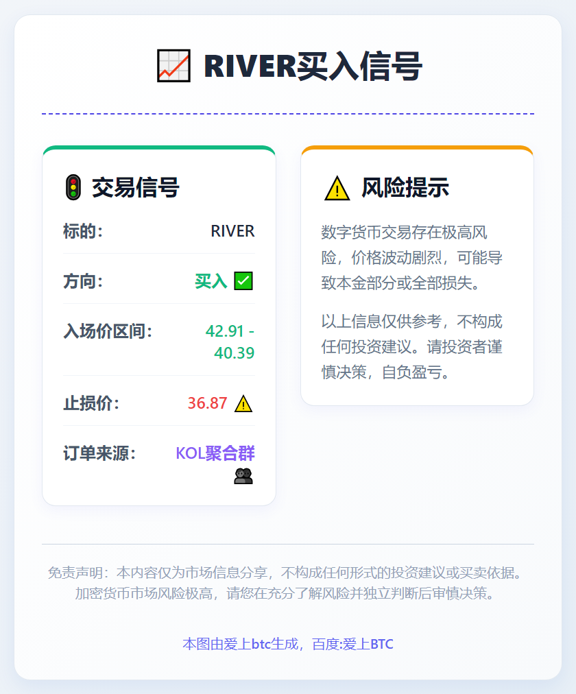 2026-01-27 17:57:10 RIVER买入信号
