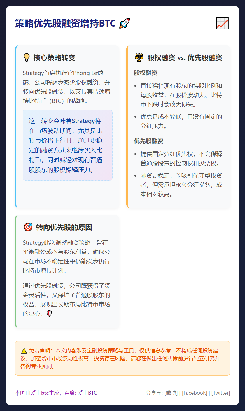 策略优先股融资增持BTC