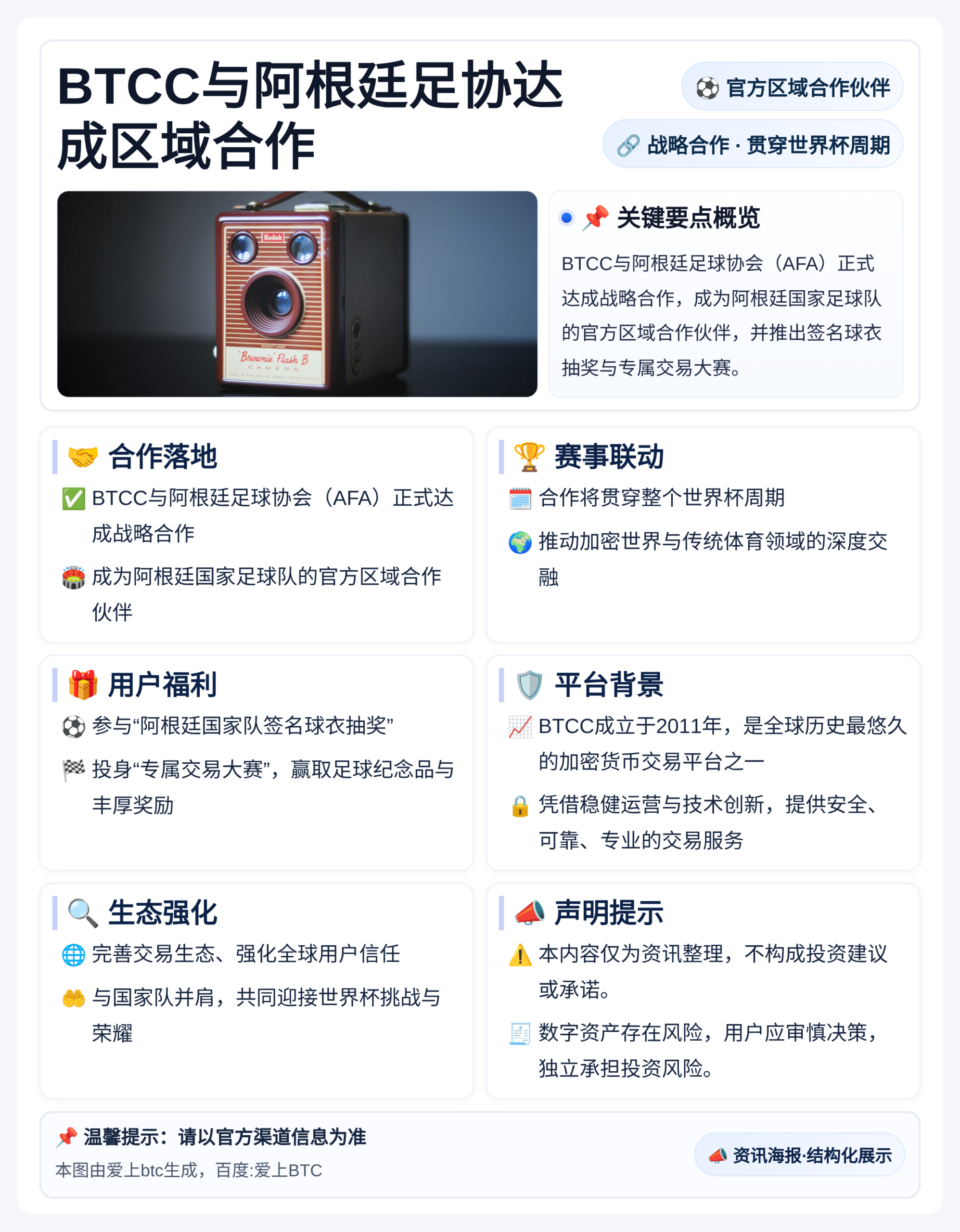 BTCC与阿根廷足协达成区域合作