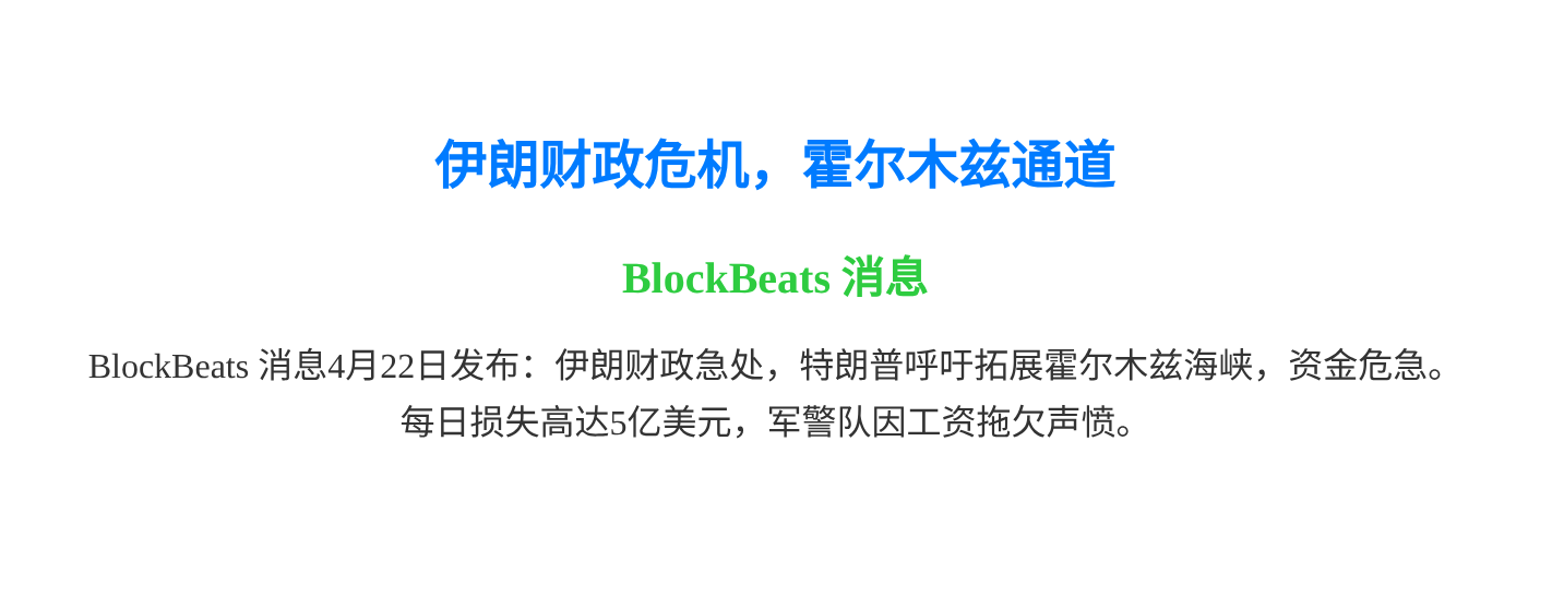 伊朗财政危机，霍尔木兹通道

或者  
伊朗危机，紧急通道 