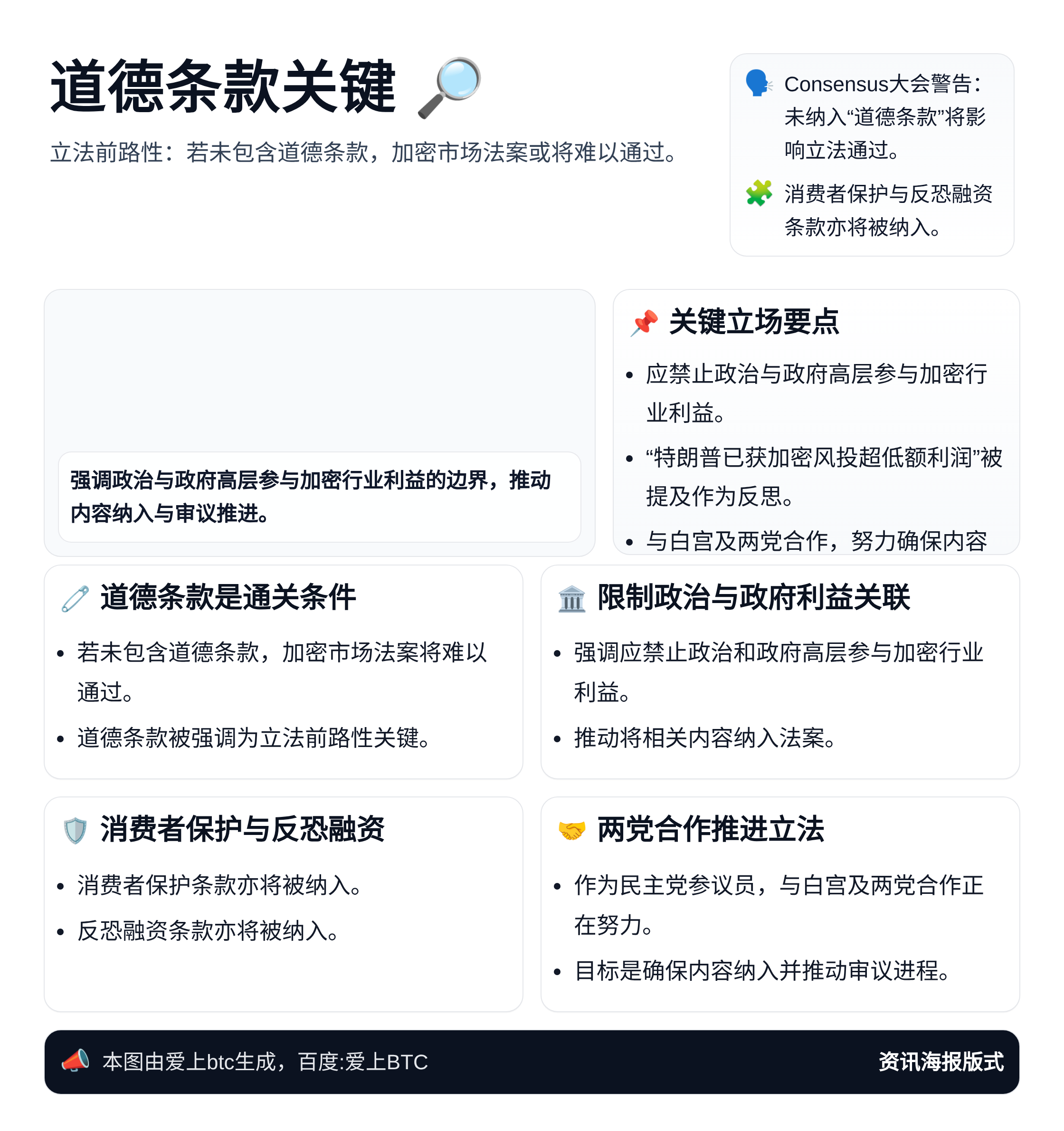 道德条款关键  
立法前路性