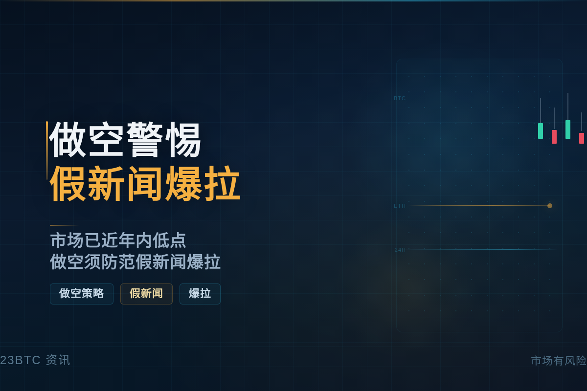 做空警惕假新闻爆拉