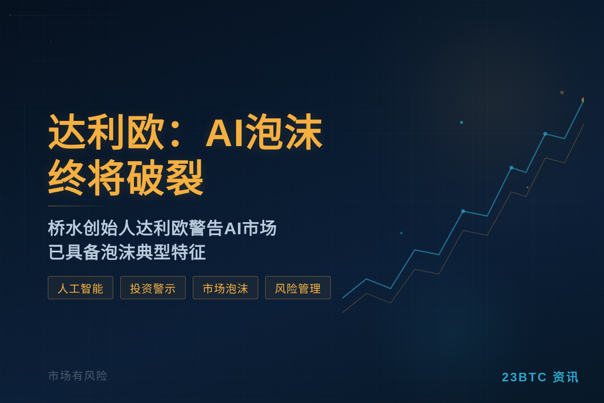达利欧:AI泡沫终将破裂插图1 达利欧:AI泡沫终将破裂