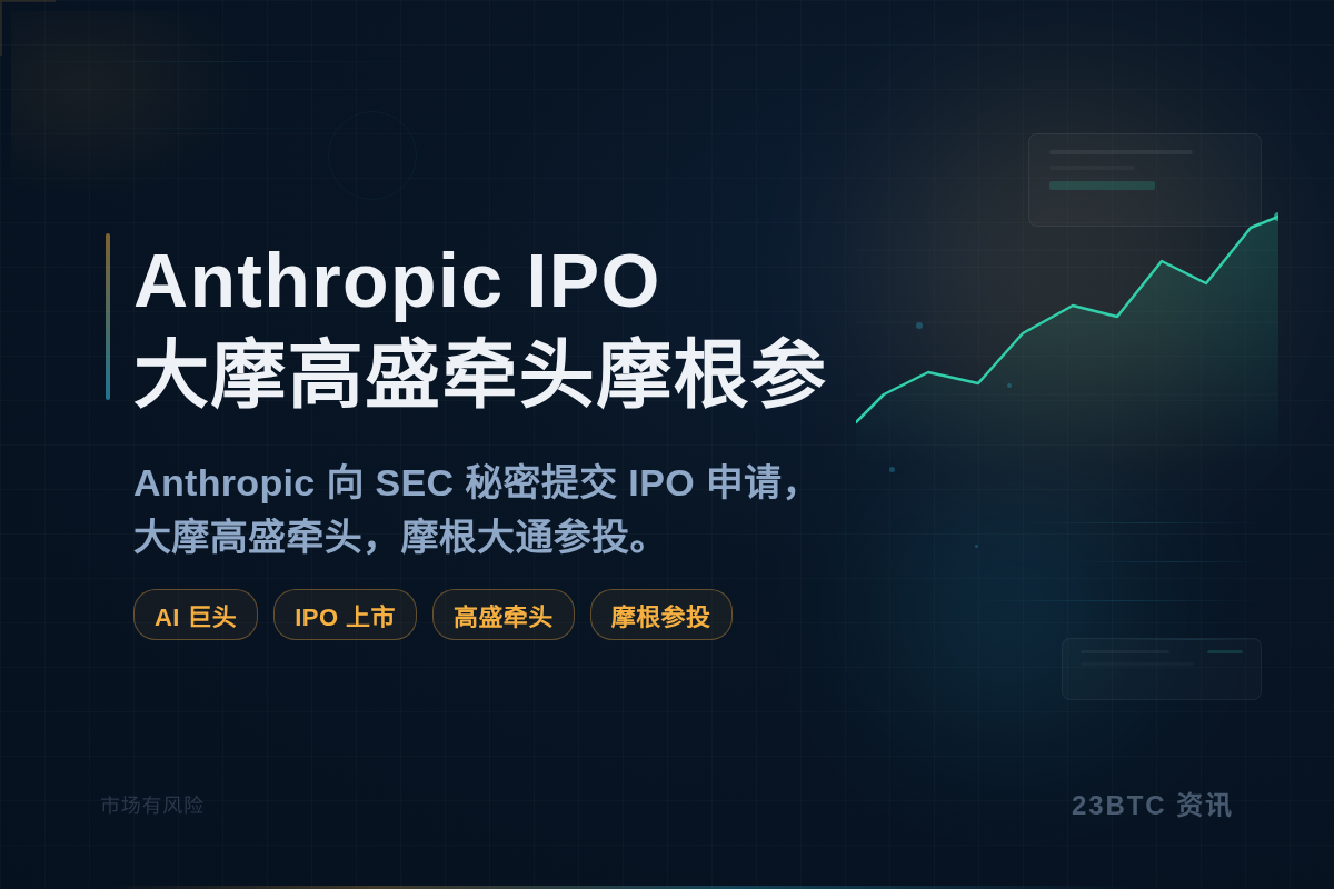 Anthropic IPO大摩高盛牵头摩根参插图1 Anthropic IPO大摩高盛牵头摩根参